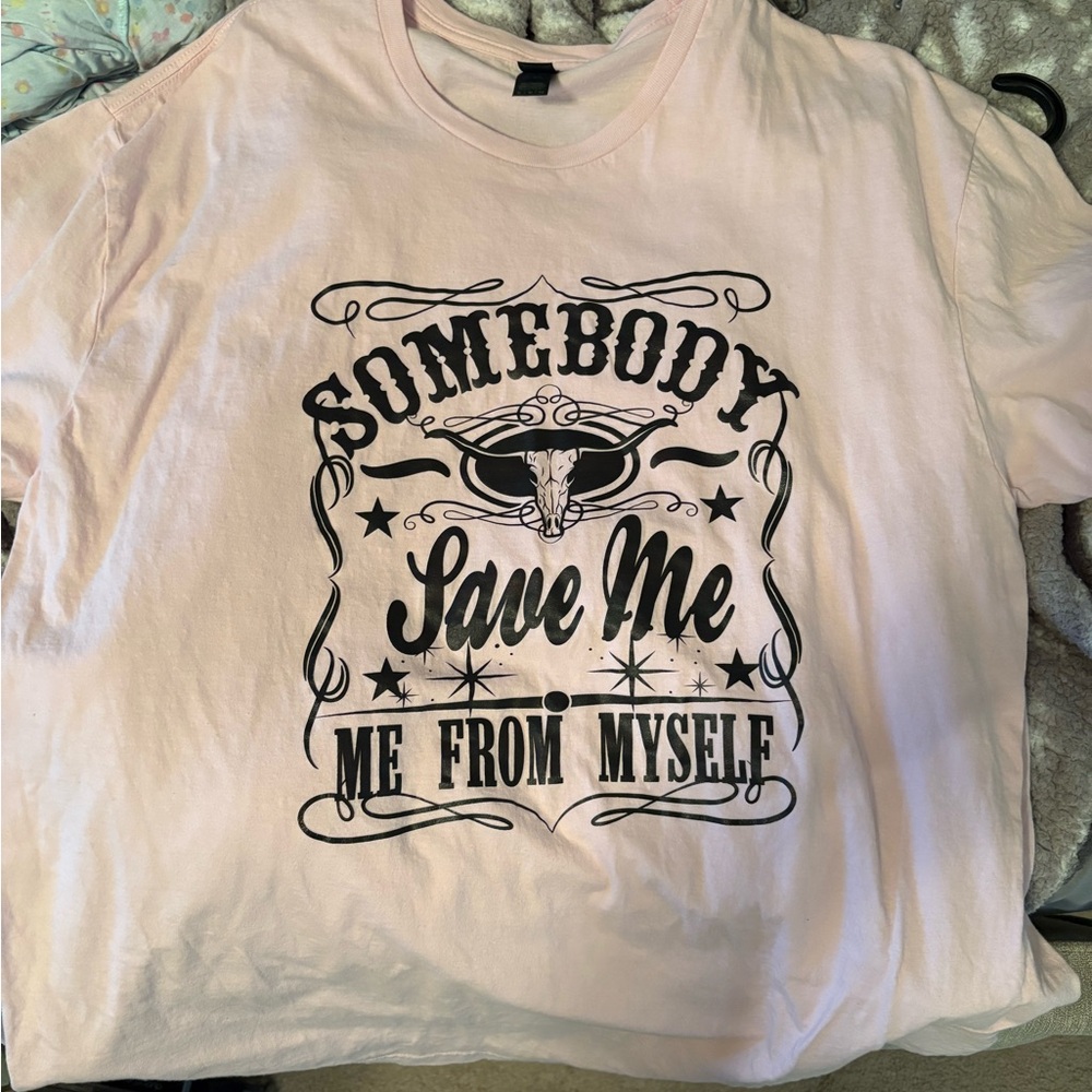 Pink Graphic T-Shirt